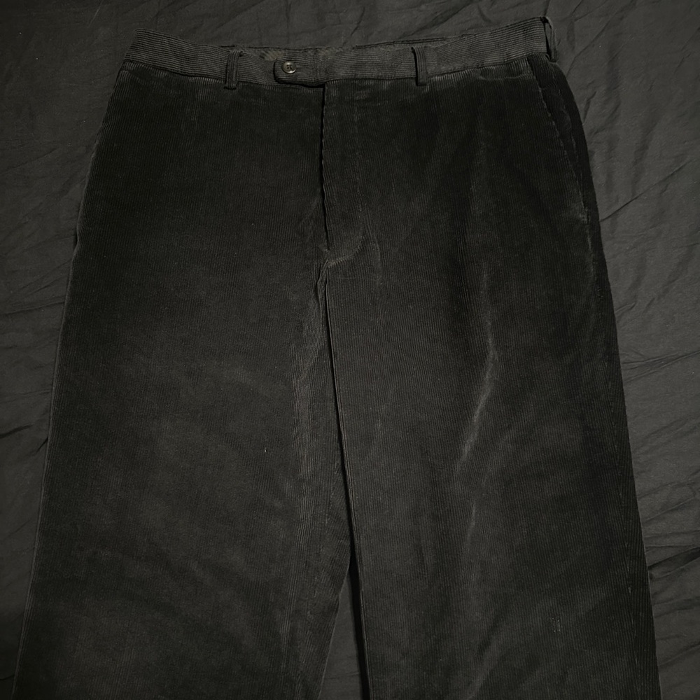 Perry Ellis Black Corduroy Pants